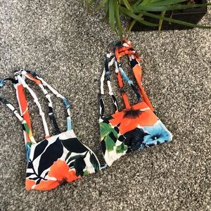 Braided Multicolored San Lorenzo Bikini Top